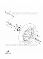 ROUE AVANT pour Yamaha XMAX 125 ABS de 2018