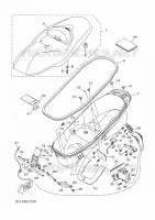 SELLE pour Yamaha XMAX 125 ABS de 2018