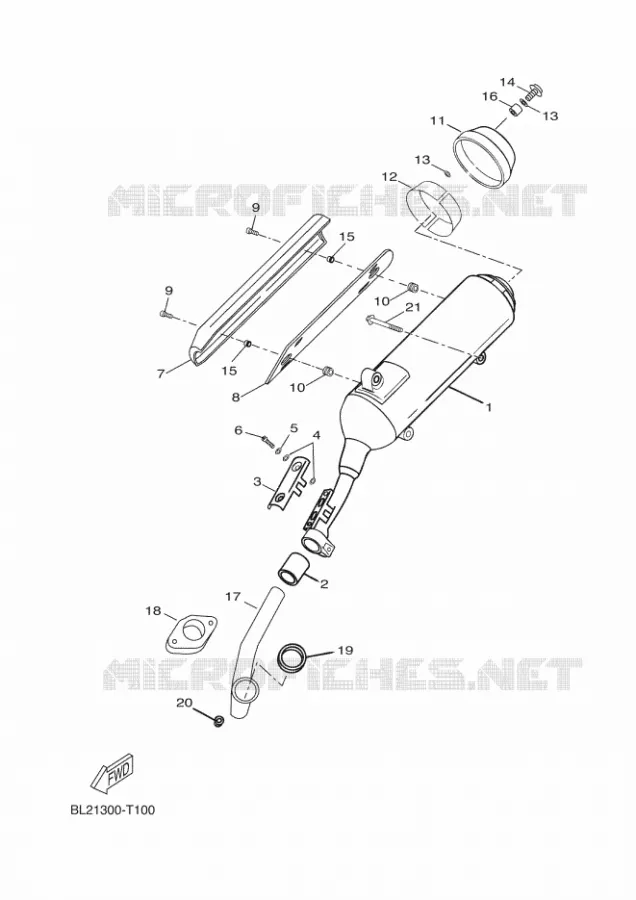 ECHAPPEMENT Yamaha SCOOTER 125 2018 XMAX  YP125RA