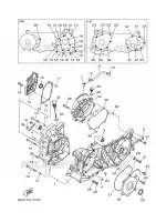 CARTER MOTEUR pour Yamaha TRICITY 125 ABS de 2018