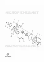 POMPE A EAU / DURITES pour Yamaha TRICITY 125 ABS de 2018