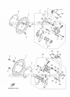 ETRIER DE FREIN AVANT pour Yamaha TRICITY 125 ABS de 2018