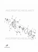 POMPE A EAU / DURITES pour Yamaha TRICITY 125 ABS de 2018