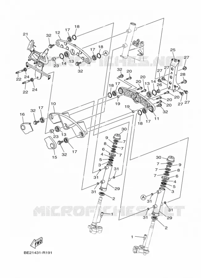 DIRECTION Yamaha SCOOTER 125 2018 TRICITY  MWS125-C