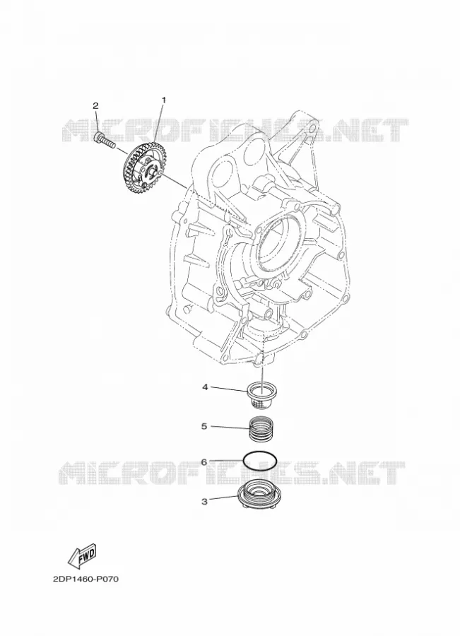 POMPE A HUILE Yamaha SCOOTER 125 2018 NMAX  GPD125-A