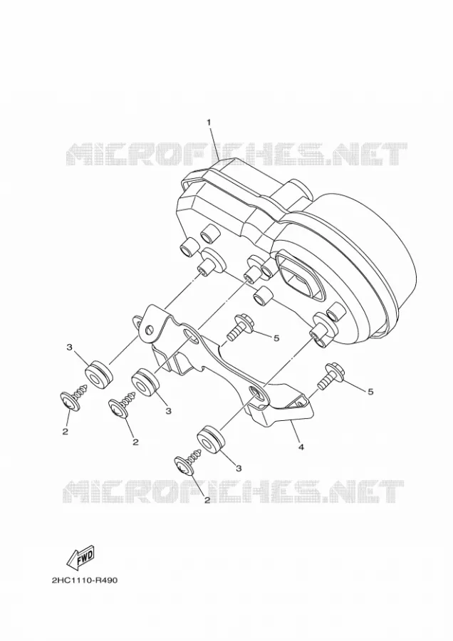 COMPTEUR  Yamaha SIDE BY SIDE 1000 2018 YXZ  YXZ10YMSJ