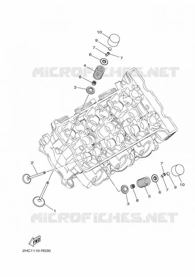 SOUPAPE Yamaha SIDE BY SIDE 1000 2018 YXZ  YXZ10YMXJ