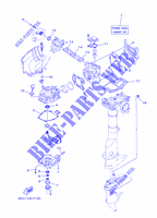 KIT DE REPARATION 1 pour Yamaha F2.5B Manual Starter, Tiller Handle, Manual Tilt, Shaft 15