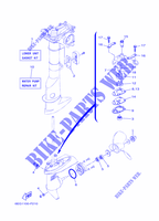 REPAIR KIT 3 pour Yamaha F2.5B Manual Starter, Tiller Handle, Manual Tilt, Shaft 15