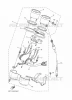 COMPTEUR  pour Yamaha YBR125E de 2008