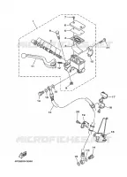 MAITRE CYLINDRE DE FREIN AVANT pour Yamaha YBR125E de 2008