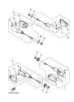 CLIGNOTANT 2 pour Yamaha YBR125E de 2008