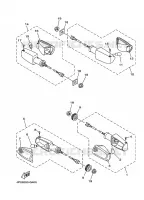 CLIGNOTANT 2 pour Yamaha YBR125E de 2008