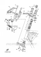 DIRECTION 2 pour Yamaha YBR125E de 2008