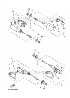 CLIGNOTANT 2 pour Yamaha YBR125E de 2008