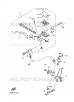 MAITRE CYLINDRE DE FREIN AVANT pour Yamaha YBR125E de 2008