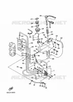 POMPE A HUILE 2 pour Yamaha C40T Electric Start, Power Trim & Tilt de 1996