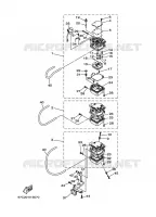 CARBURATEUR pour Yamaha F40B 4 Stroke de 2008