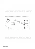 GUIDE DE DIRECTION pour Yamaha F40E Electric Start, Manual Tilt, Remote Control, Shaft 15