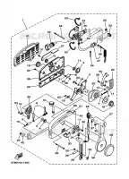 BOITIER DE COMMANDE A DISTANCE 1 pour Yamaha F40T Electric Start, Power Trim & Tilt, Remote Control, Shaft 20