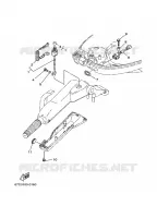 PIECES ELECTRIQUE 4 pour Yamaha F40B Manual Start, Tiller Handle, Hydro Trim & Tilt, Shaft 20