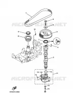 POMPE A HUILE pour Yamaha F40B Manual Start, Tiller Handle, Hydro Trim & Tilt, Shaft 20