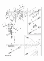 PIÈCES OPTIONNELLES pour Yamaha F40F Electric Starter, Remote Control, Hydro Trim & Tilt, Shaft 20