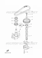 POMPE A HUILE pour Yamaha F40F Electric Starter, Remote Control, Power Trim & Tilt, Shaft 15