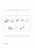 PIÈCES OPTIONNELLES 3 pour Yamaha F40H Electric Starter, Remote Control, Power Trim & Tilt, Shaft 20