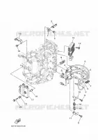 ELECTRIQUE 1 pour Yamaha F60F Elecric Starter, Tiller Handle, Power Trim & Tilt, Shaft 20