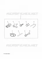 PIÈCES OPTIONNELLES 4 pour Yamaha F80B Electric Starter, Remote Control, Power Trim & Tilt, Shaft 20