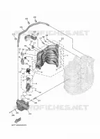 ADMISSION 1 pour Yamaha F80D Electric Starter, Remote Control, Power Trim & Tilt, Shaft 20