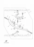 PIÈCES OPTIONNELLES 4 pour Yamaha F80D Electric Starter, Remote Control, Power Trim & Tilt, Shaft 20