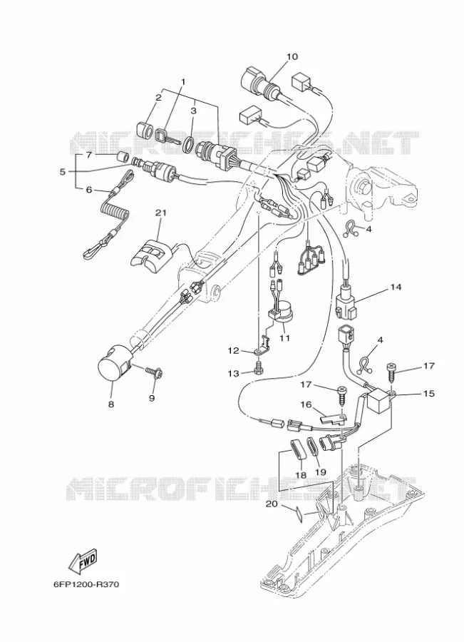 PIÈCES OPTIONNELLES 2 Yamaha OUTBOARD ENGINES 80hp (55.2kW) 2017 F80  F80DETX