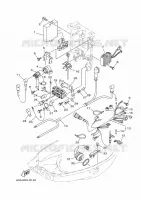 ELECTRIQUE 2 pour Yamaha FT50C High Thrust, Electric Starter, Remote Control, Power Trim & Tilt, Shaft 20
