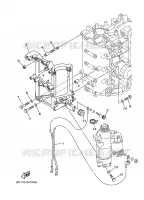 PIECES ELECTRIQUE 4 pour Yamaha FT50G High Thrust, Electric Starter, Remote Control, Power Trim & Tilt, Shaft 20