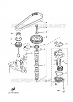 POMPE A HUILE pour Yamaha FT50G High Thrust, Electric Starter, Remote Control, Power Trim & Tilt de 2007