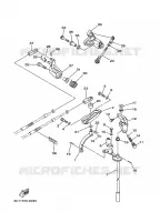 COMMANDE D'ACCELERATEUR pour Yamaha FT50G High Thrust, Electric Starter, Remote Control, Power Trim & Tilt, Shaft 20