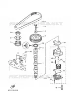 POMPE A HUILE pour Yamaha FT50G High Thrust, Electric Starter, Remote Control, Power Trim & Tilt, Shaft 20