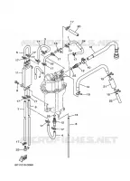 POMPE A INJECTION 2 pour Yamaha FT50G High Thrust, Electric Starter, Remote Control, Power Trim & Tilt, Shaft 20