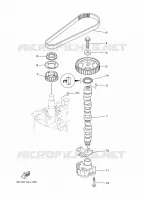 POMPE A HUILE pour Yamaha FT50G High Thrust, Electric Starter, Remote Control, Power Trim & Tilt, Shaft 20