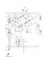POMPE A INJECTION 2 pour Yamaha FT50J High Thrust, Electric Starter, Remote Control, Power Trim & Tilt, Shaft 20
