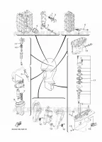 PIECES D'ENTRETIEN pour Yamaha FT60G High Thrust, Electric Starter, Remote Control, Power Trim & Tilt, Shaft 20