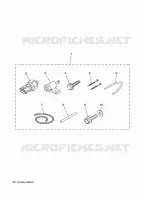 PIÈCES OPTIONNELLES 3 pour Yamaha FT60G High Thrust, Electric Starter, Remote Control, Power Trim & Tilt, Shaft 20
