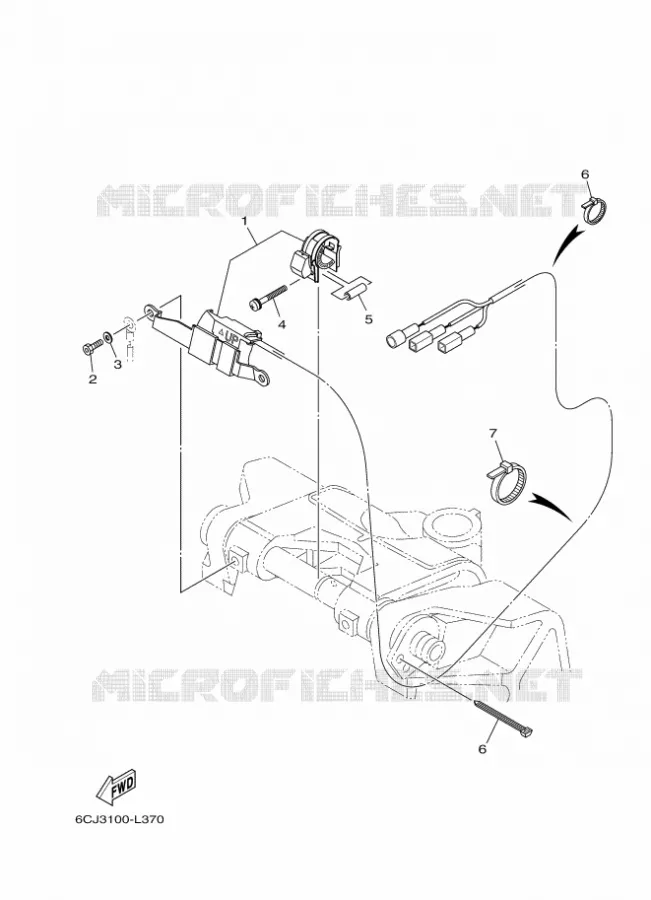 PIÈCES OPTIONNELLES 2 Yamaha OUTBOARD ENGINES 60hp (44.1kW) 2013 FT60  FT60GETL