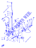 PIÈCES OPTIONNELLES 2 pour Yamaha 115C 2 Stroke, Electric Starter, Remote Control, Power Trim & Tilt de 1996