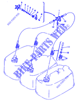 PIÈCES OPTIONNELLES pour Yamaha 115C 2 Stroke, Electric Starter, Remote Control, Power Trim & Tilt de 1993