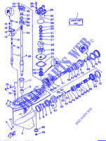PIÈCES OPTIONNELLES 1 pour Yamaha 130B 2 Stroke, Electric Starter, Remote Control, Power Trim & Tilt de 1996