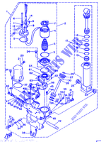 SYSTEME D'INCLINAISON pour Yamaha 140B 2 Stroke de 1989