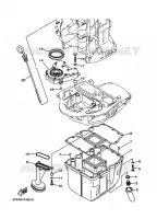 VENTILATEUR D'HUILE pour Yamaha F100A 2 Stroke, Electric Starter, Remote Control, Power Trim & Tilt de 2000